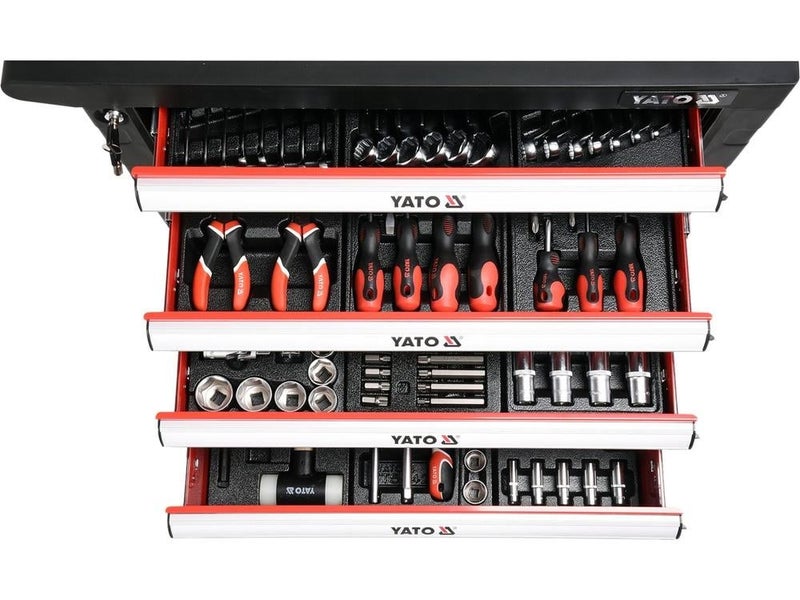 Yato Cabinet Tools with 177 pcs Tools YT-55300 - Image 5